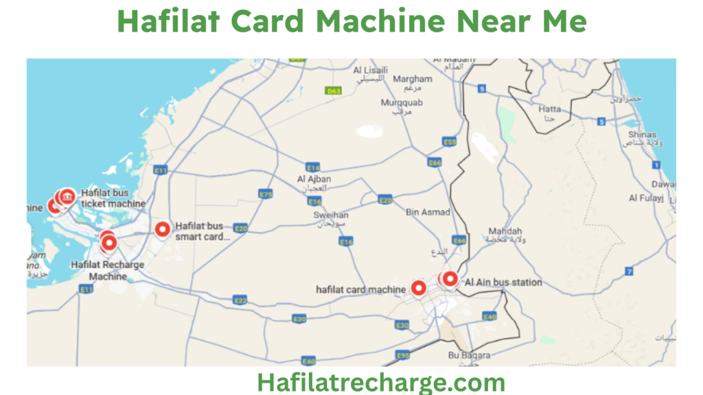 Hafilat Card Machine Near Me
